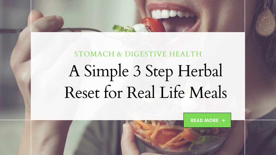 Beat Bloat Fast: A Simple 3-Step Herbal Reset for Real-Life Meals