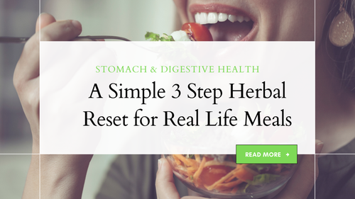 Beat Bloat Fast: A Simple 3-Step Herbal Reset for Real-Life Meals