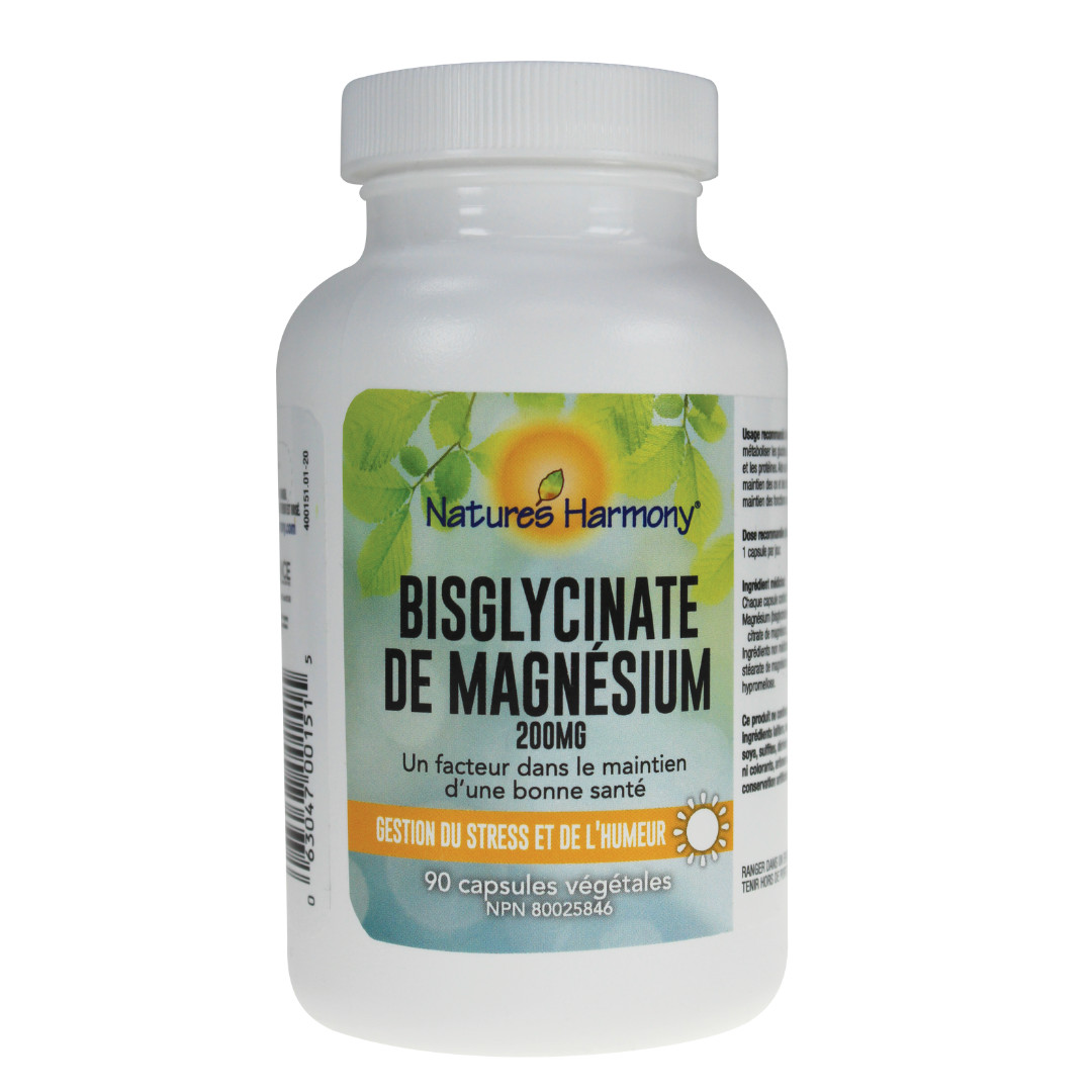 Magnesium Bisglycinate 200mg 90 Veggi Capsules -400151