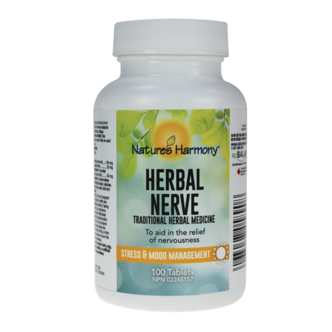 Herbal Nerve 100 Tablets - 400350