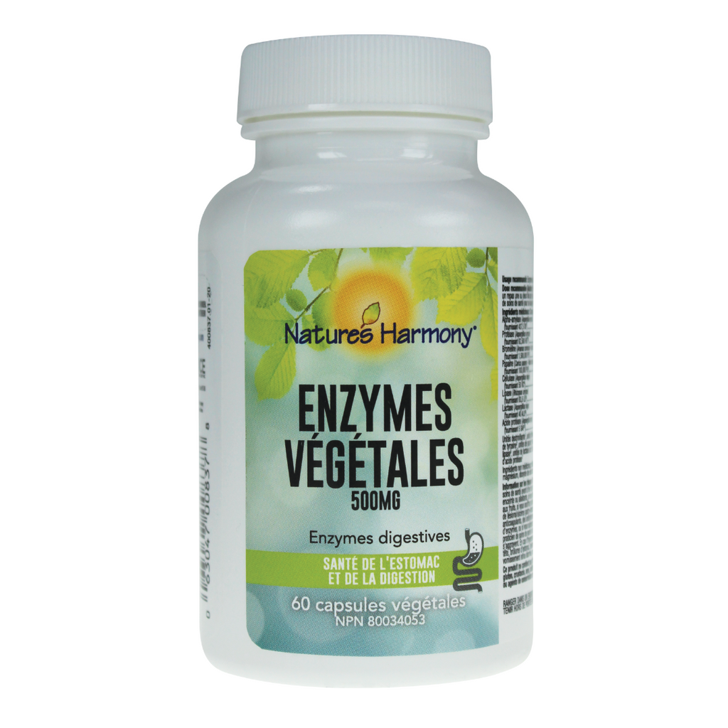 Nature's Harmony® Plant Enzymes 60 Veggi Caps - 400837