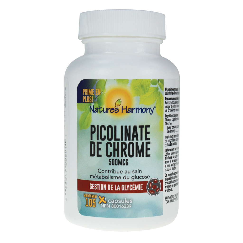 Chromium Picolinate 500mcg 105 Capsules - 400894