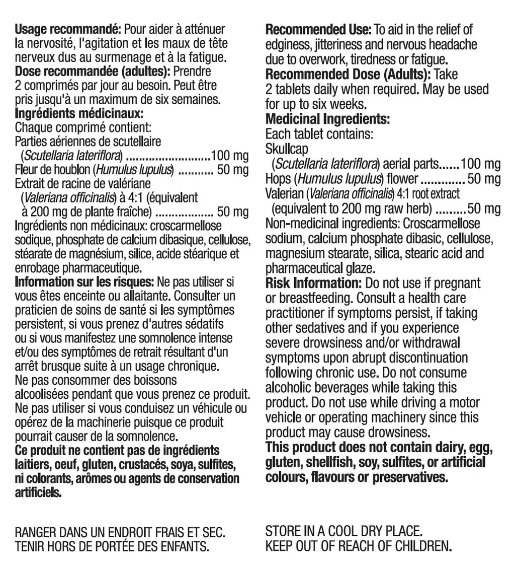 Herbal Nerve 100 Tablets - 400350