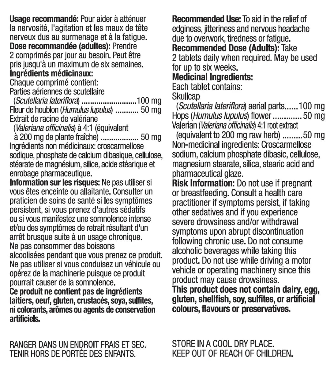 Herbal Nerve 100 Tablets - 400350